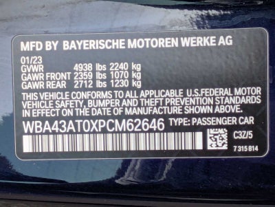 2023 BMW 430i xDrive 430i xDrive