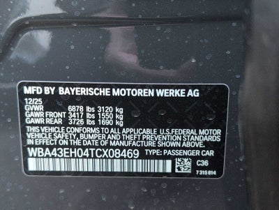 BMW Serie 7 750e xDrive 2026