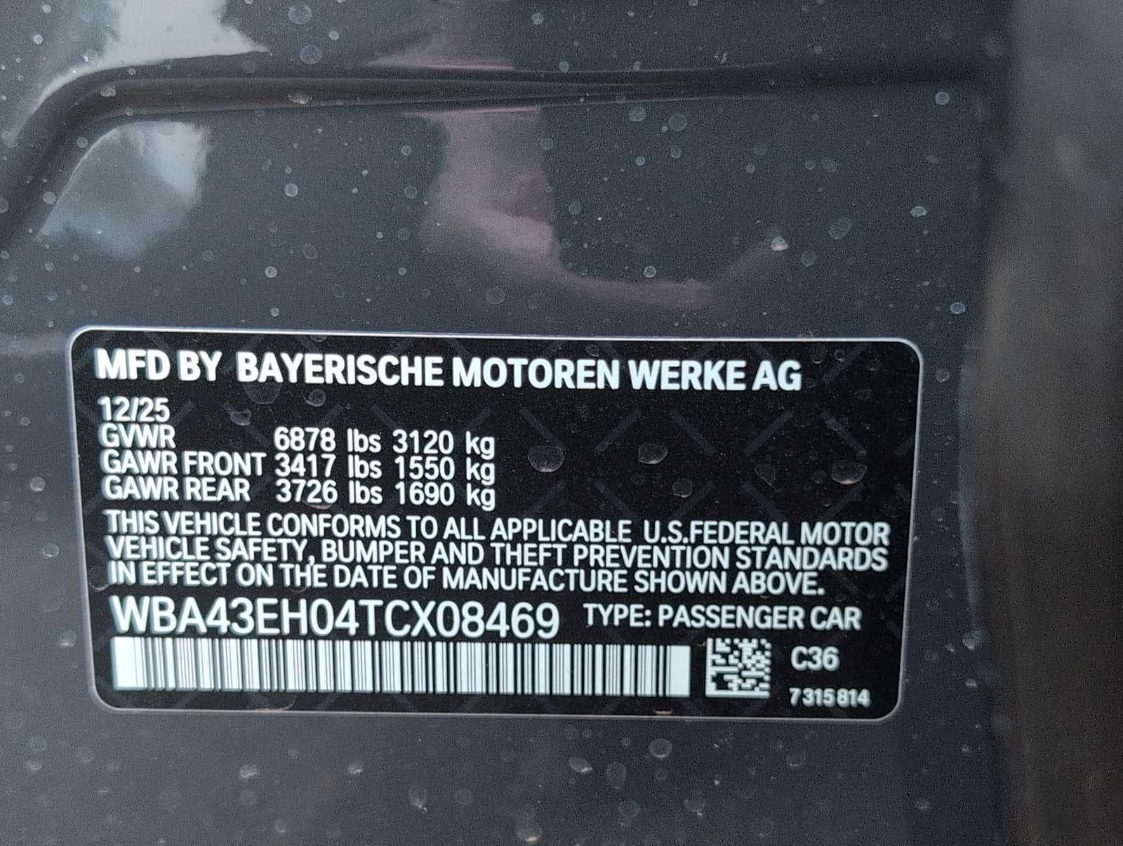 BMW Serie 7 750e xDrive 2026