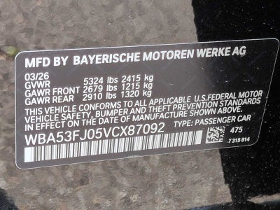 BMW Serie 5 530i xDrive 2027