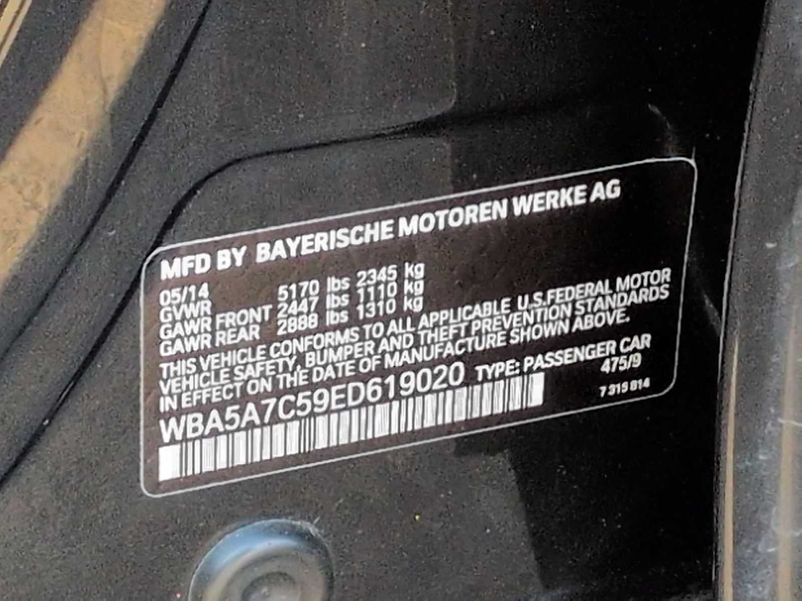 BMW 528i xDrive 528i xDrive 2014