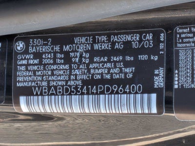 BMW 330Ci 330Ci de 2004