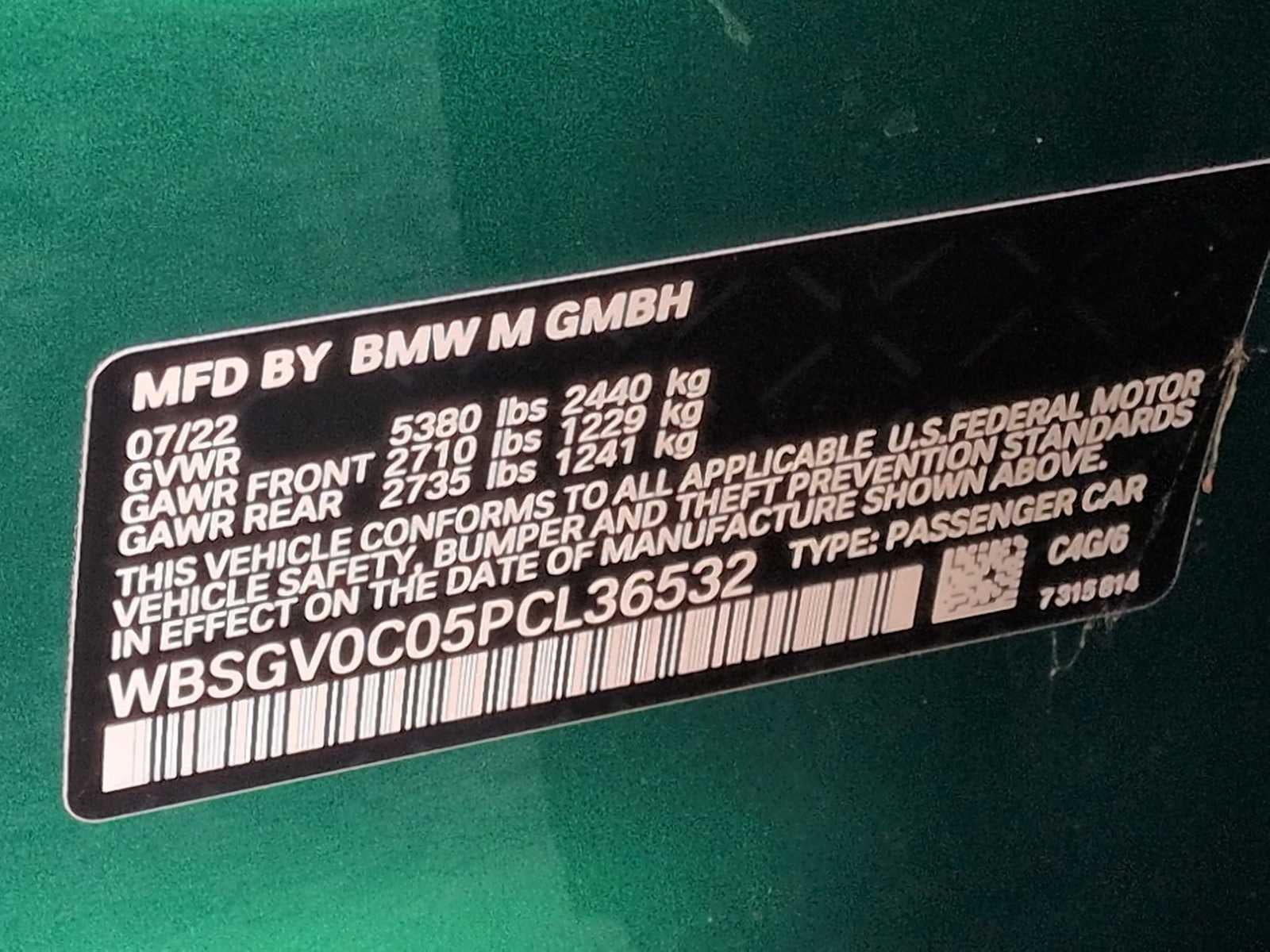 2023 BMW M8 Competición