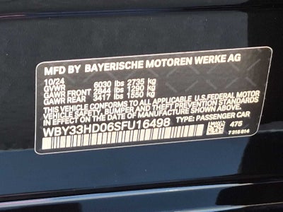 2025 BMW i4 M50