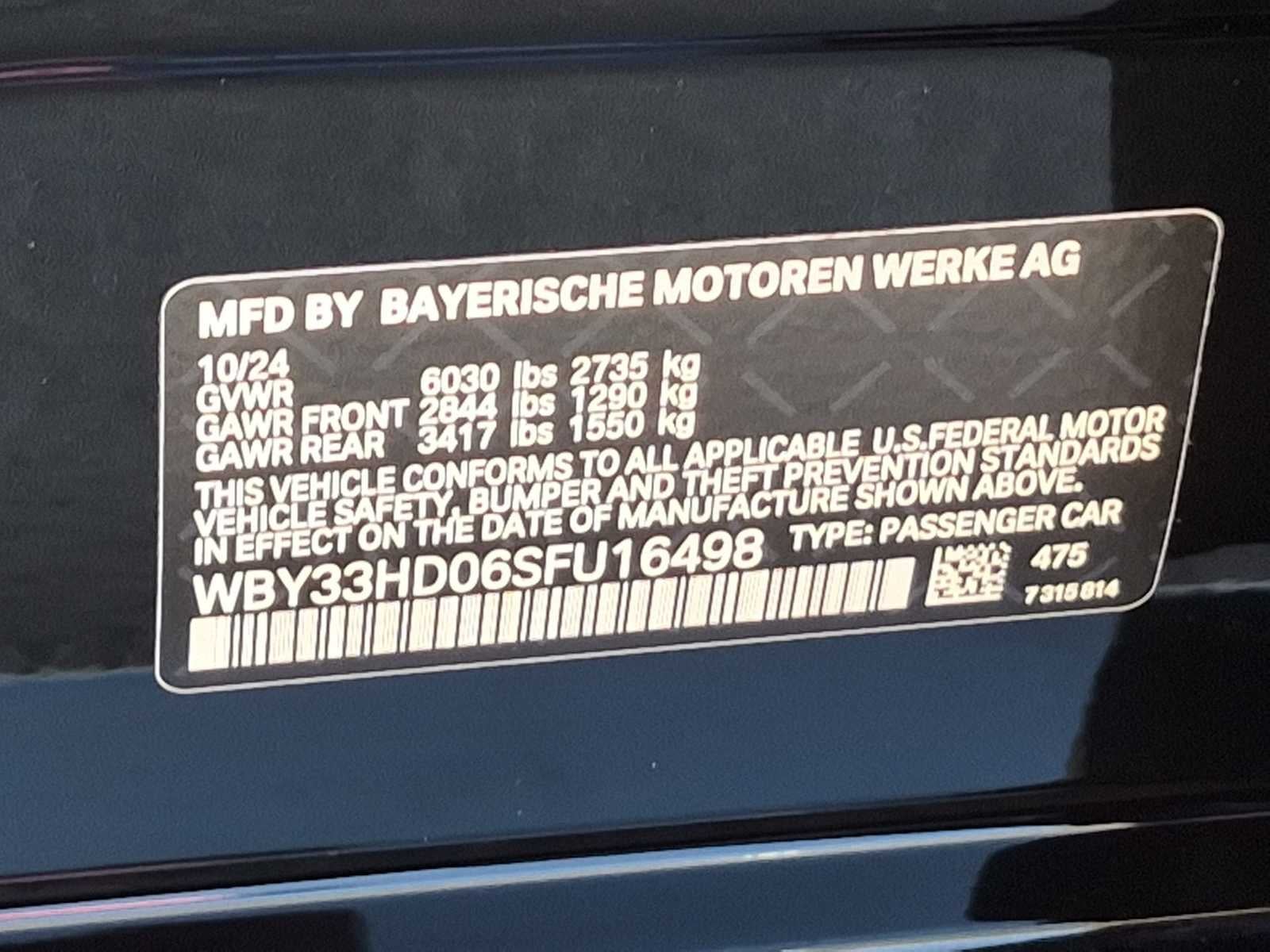 2025 BMW i4 M50