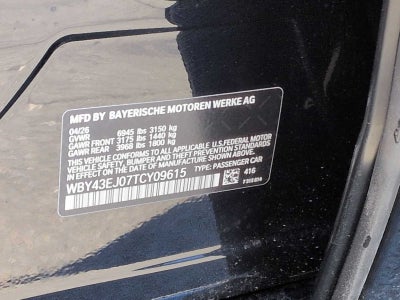 2026 BMW i7 eDrive50
