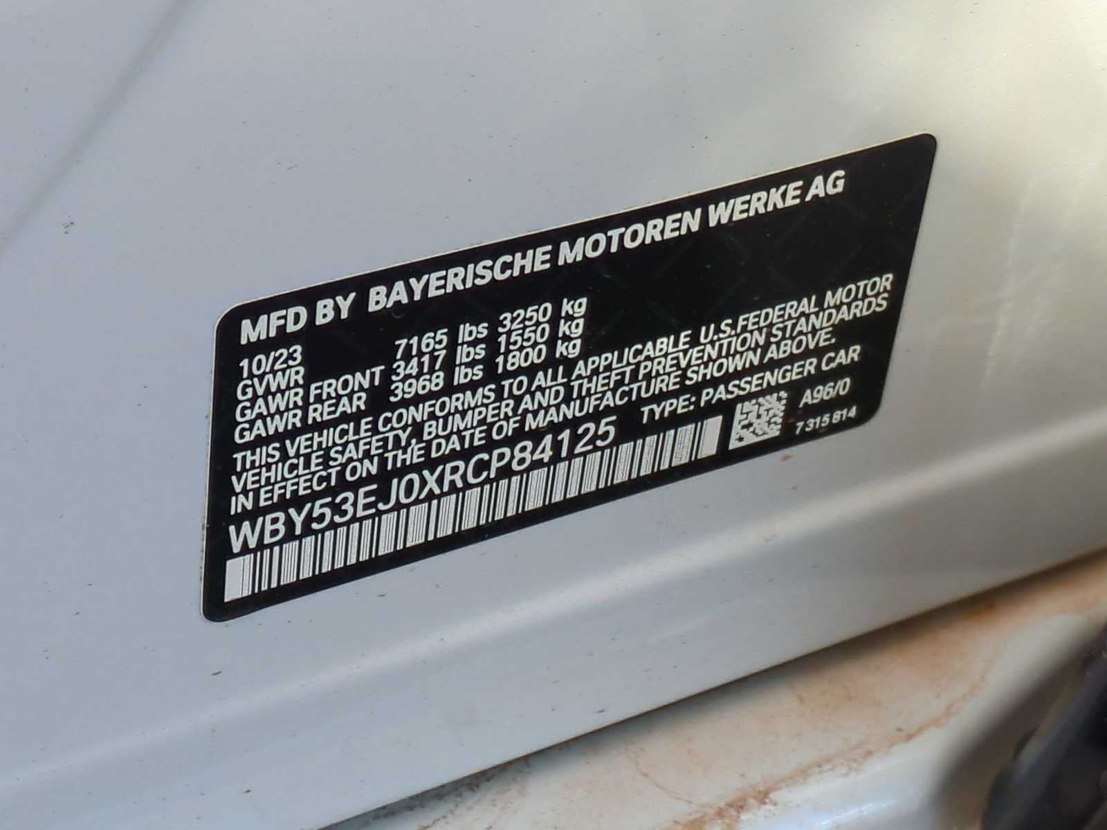 2024 BMW i7 xDrive60 xDrive60