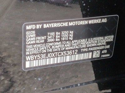 BMW i7 xDrive60 2026
