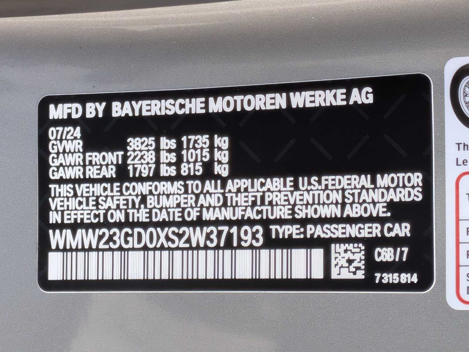 2025 MINI Techo Duro 2 Puertas Cooper S