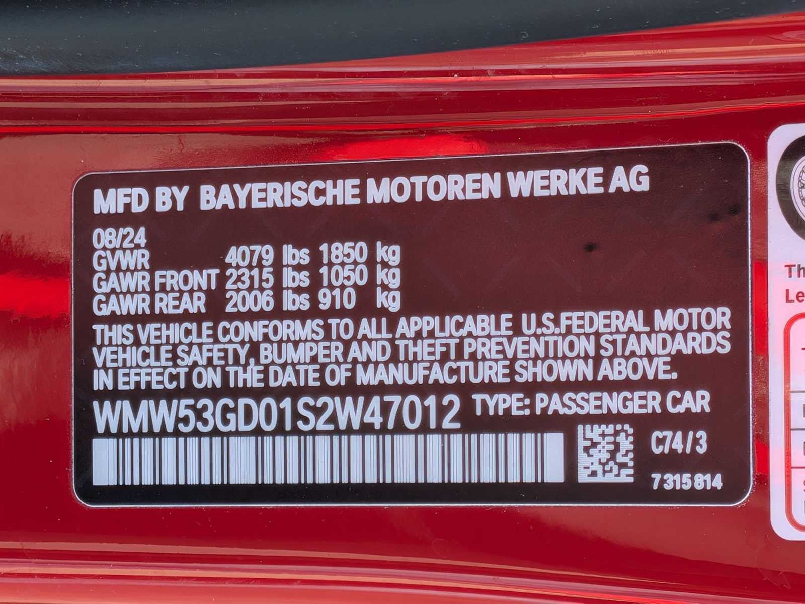 2025 MINI Techo Duro 4 Puertas Cooper S