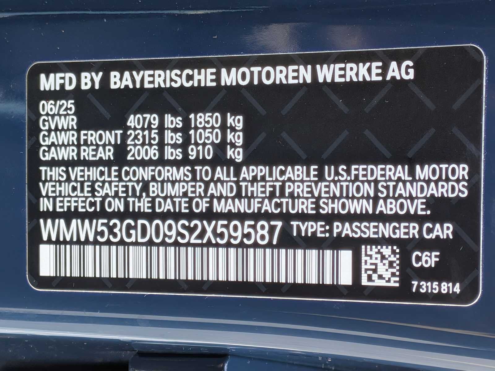 2025 MINI Techo Duro 4 Puertas Cooper S