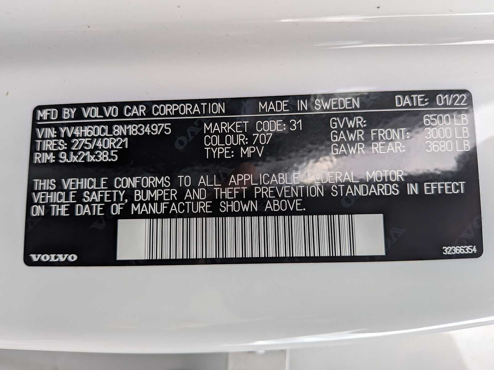 Volvo XC90 Recharge Plug-In Hybrid Inscription 2022