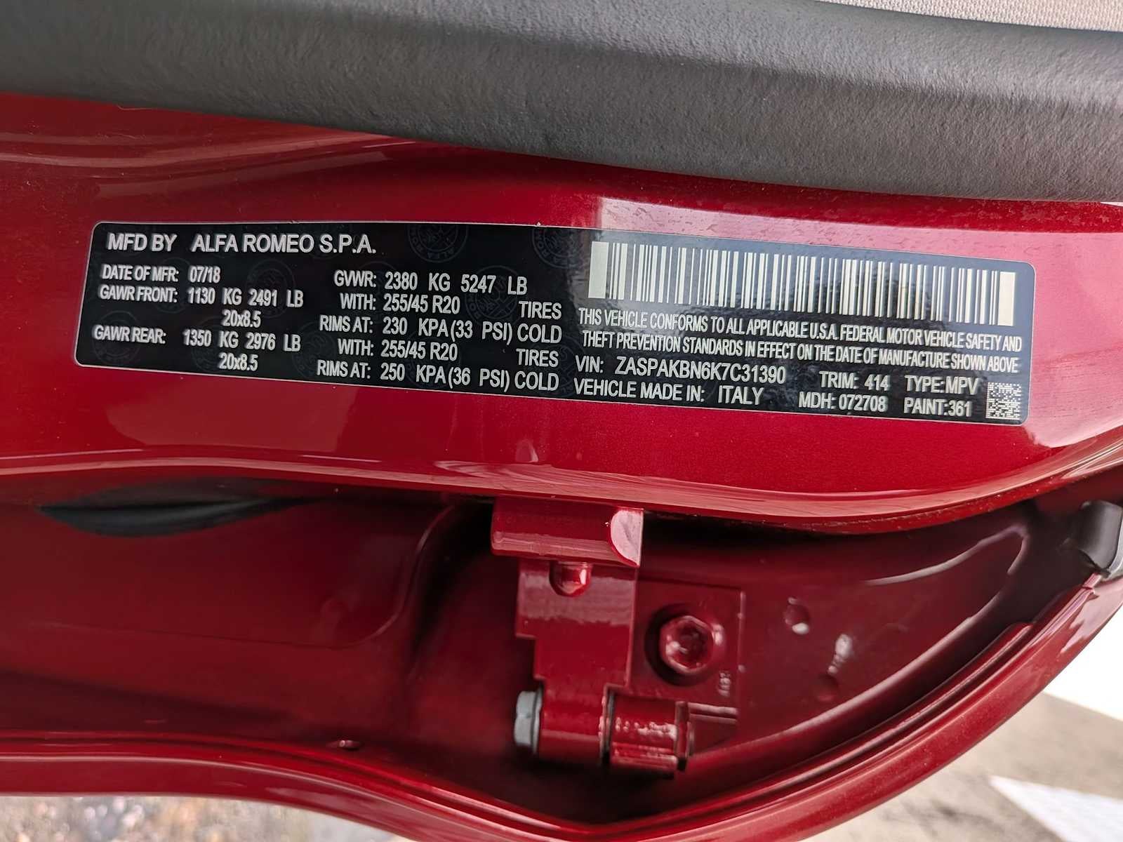 Alfa Romeo Stelvio Ti 2019