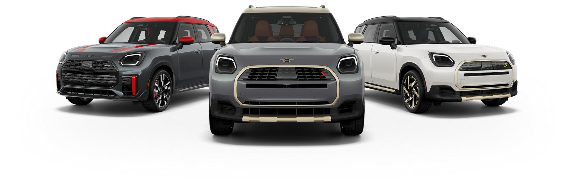 MINI JCW Countryman ALL4, Countryman S ALL4 y Countryman SE ALL4.