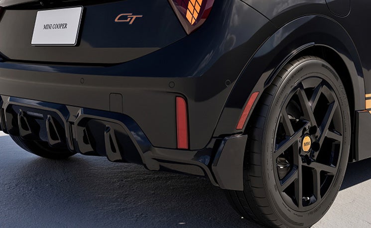 Primer plano de las llantas del GT JCW de 1998.