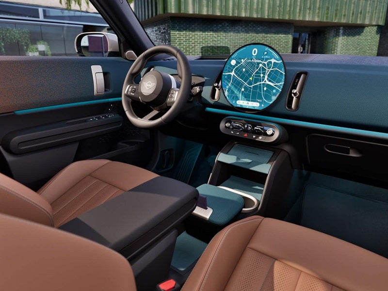 Interior del MINI Countryman 2025