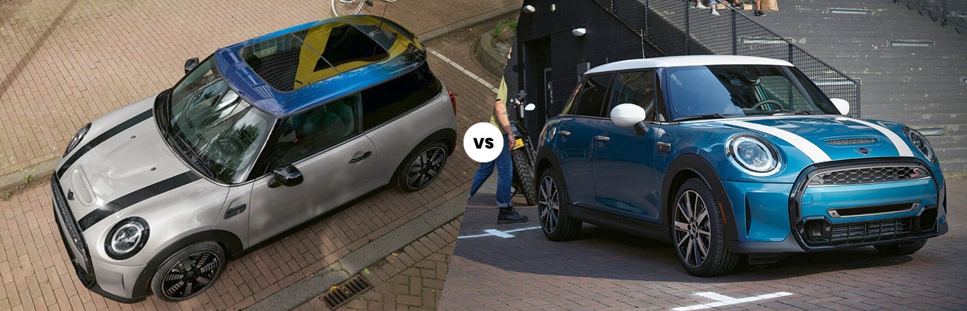 2022 MINI Cooper 2 puertas vs 4 puertas
