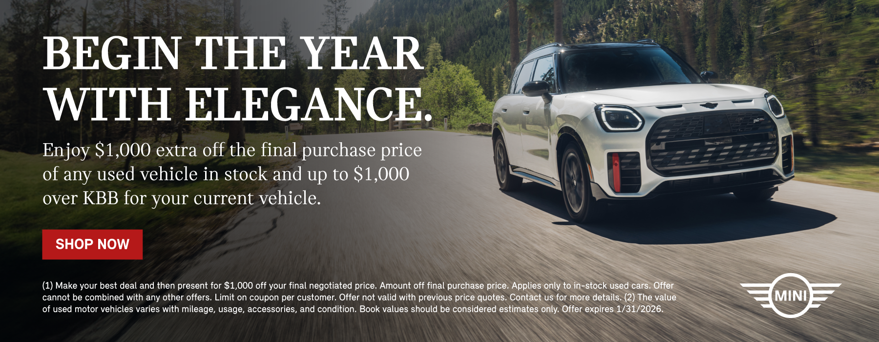 Comience el año con elegancia