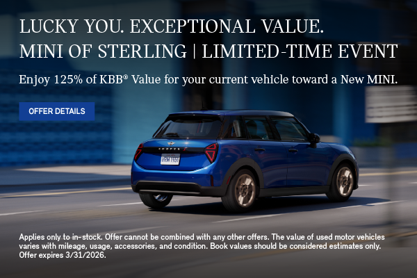 ¡Qué suerte! El 125 % del valor KBB de tu vehículo actual.